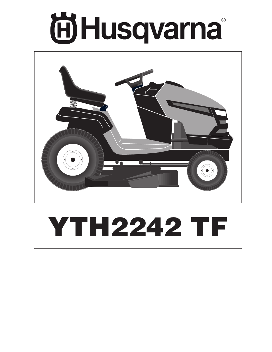Husqvarna YTH2242 TF User Manual | 44 pages