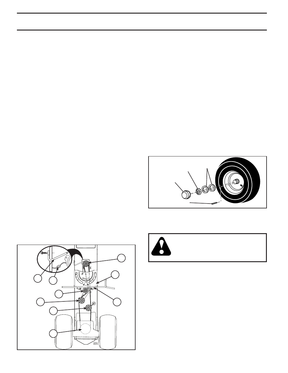 Service and adjustments | Husqvarna YTH2242 TF User Manual | Page 22 / 44