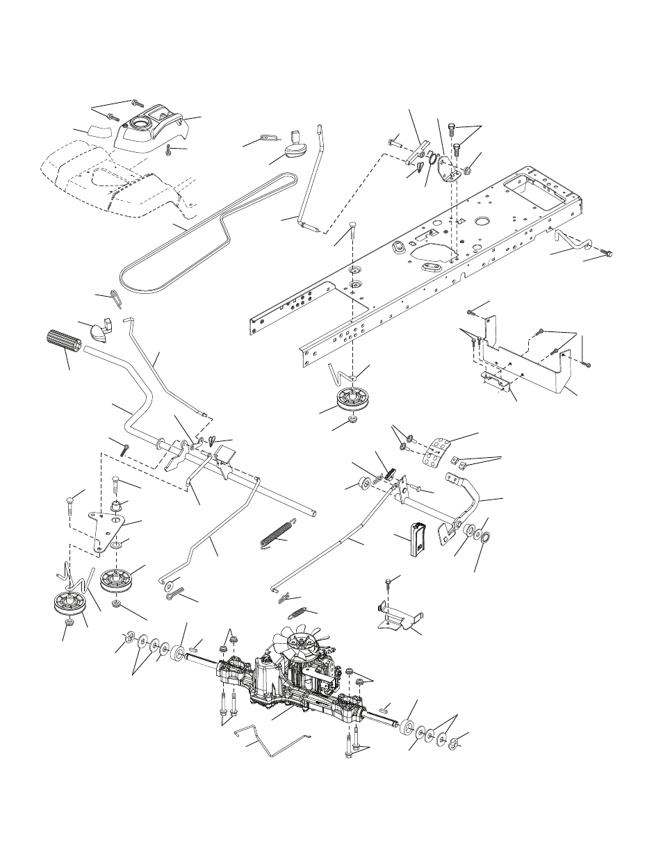 Drive | Husqvarna YTH2242 TF User Manual | Page 32 / 44