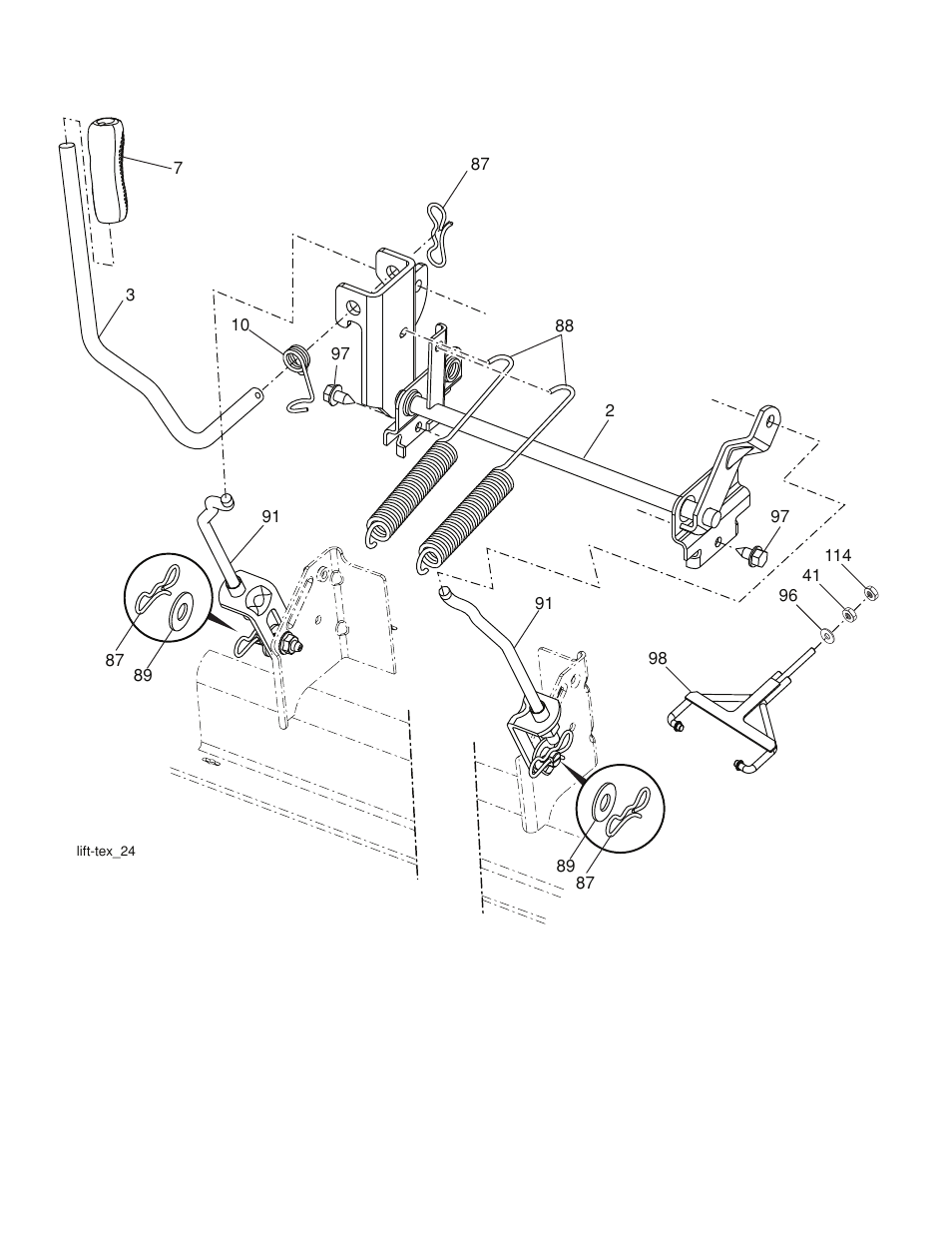Husqvarna YTH2242 TF User Manual | Page 42 / 44