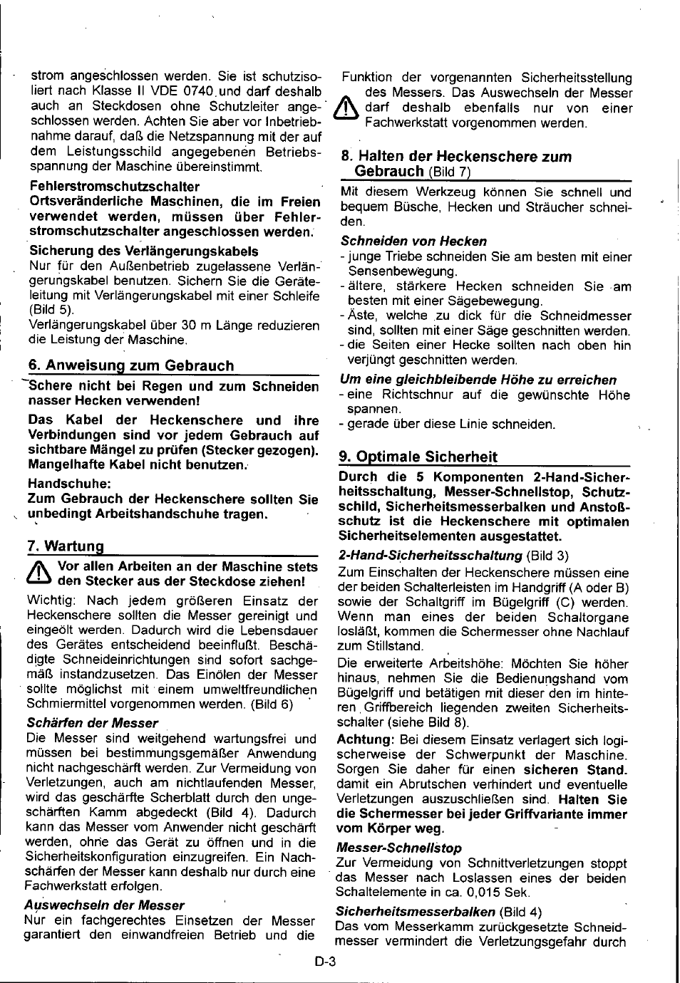 Husqvarna 600H User Manual | Page 13 / 54