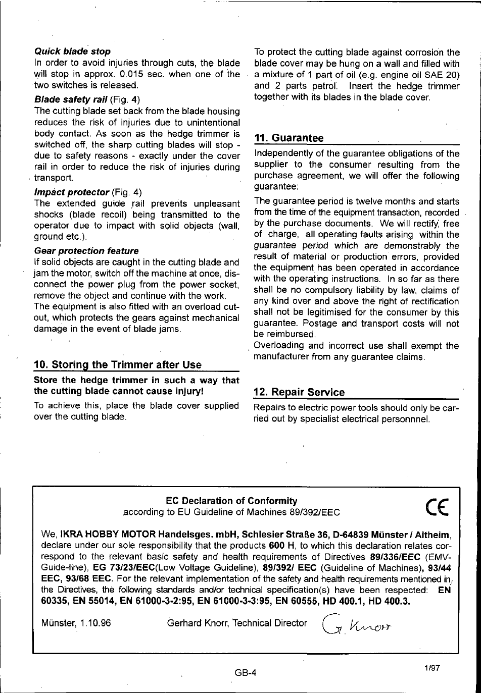 Husqvarna 600H User Manual | Page 18 / 54