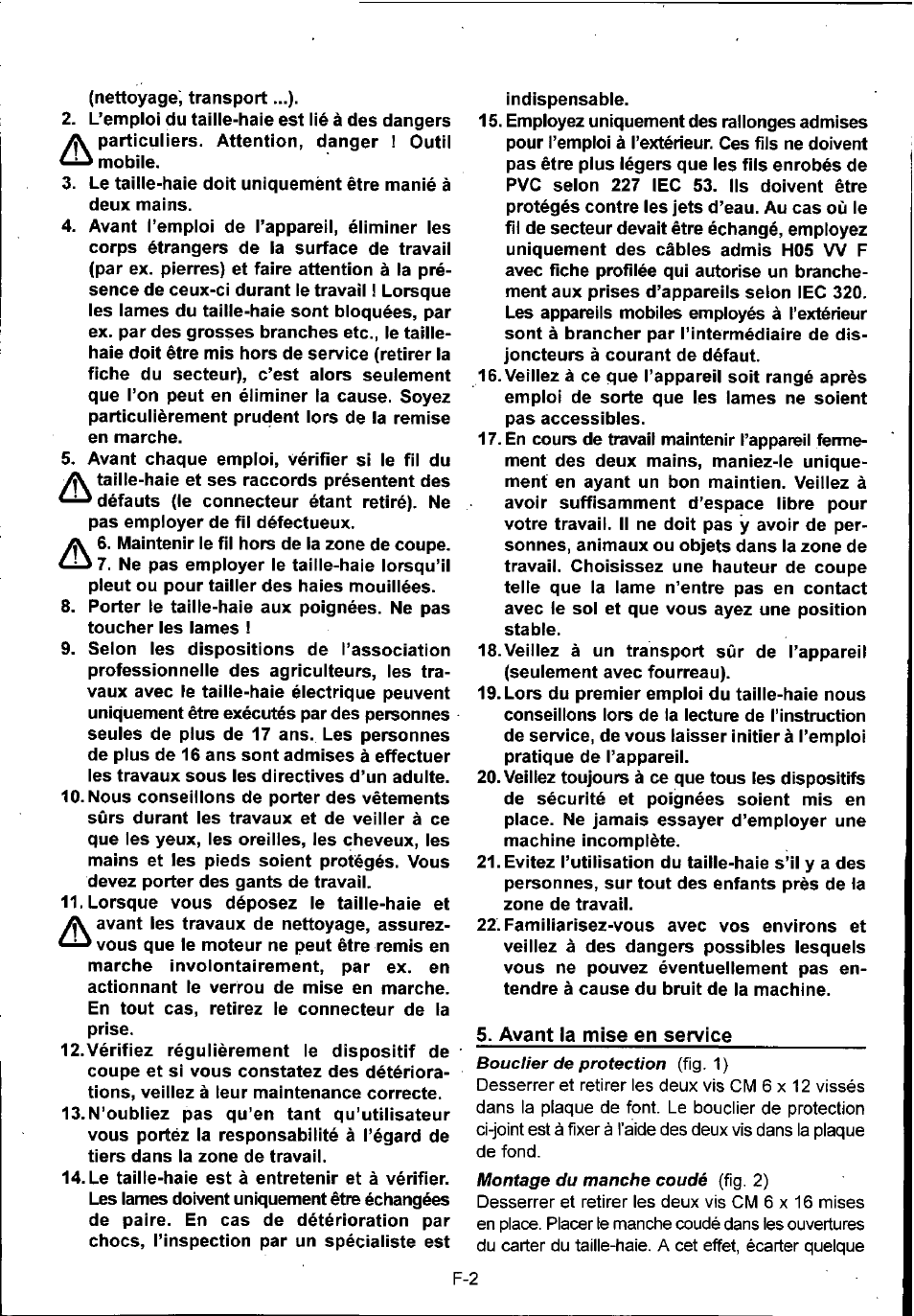 Husqvarna 600H User Manual | Page 20 / 54