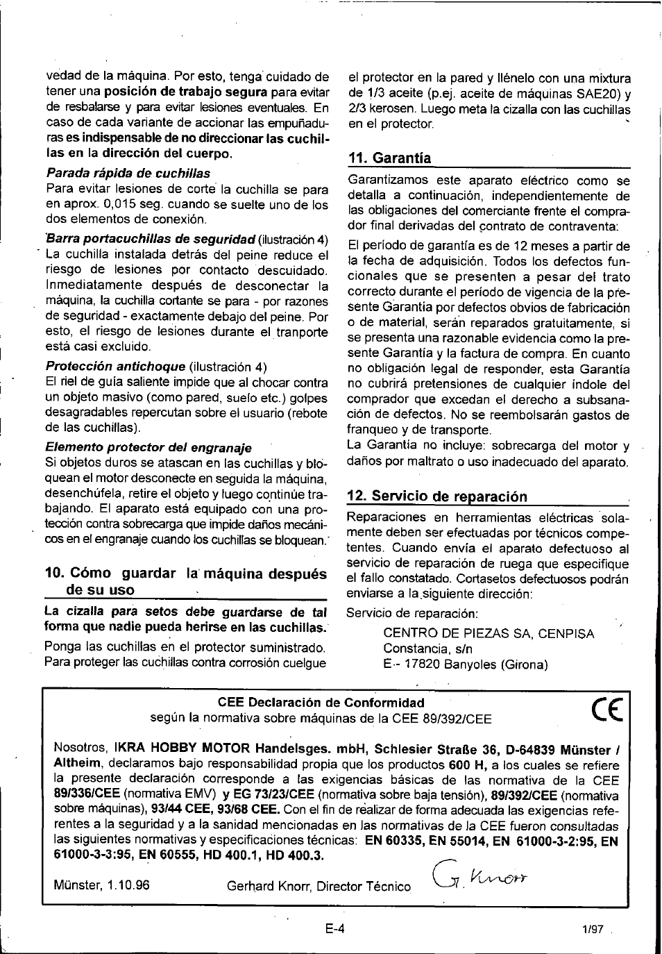Husqvarna 600H User Manual | Page 34 / 54