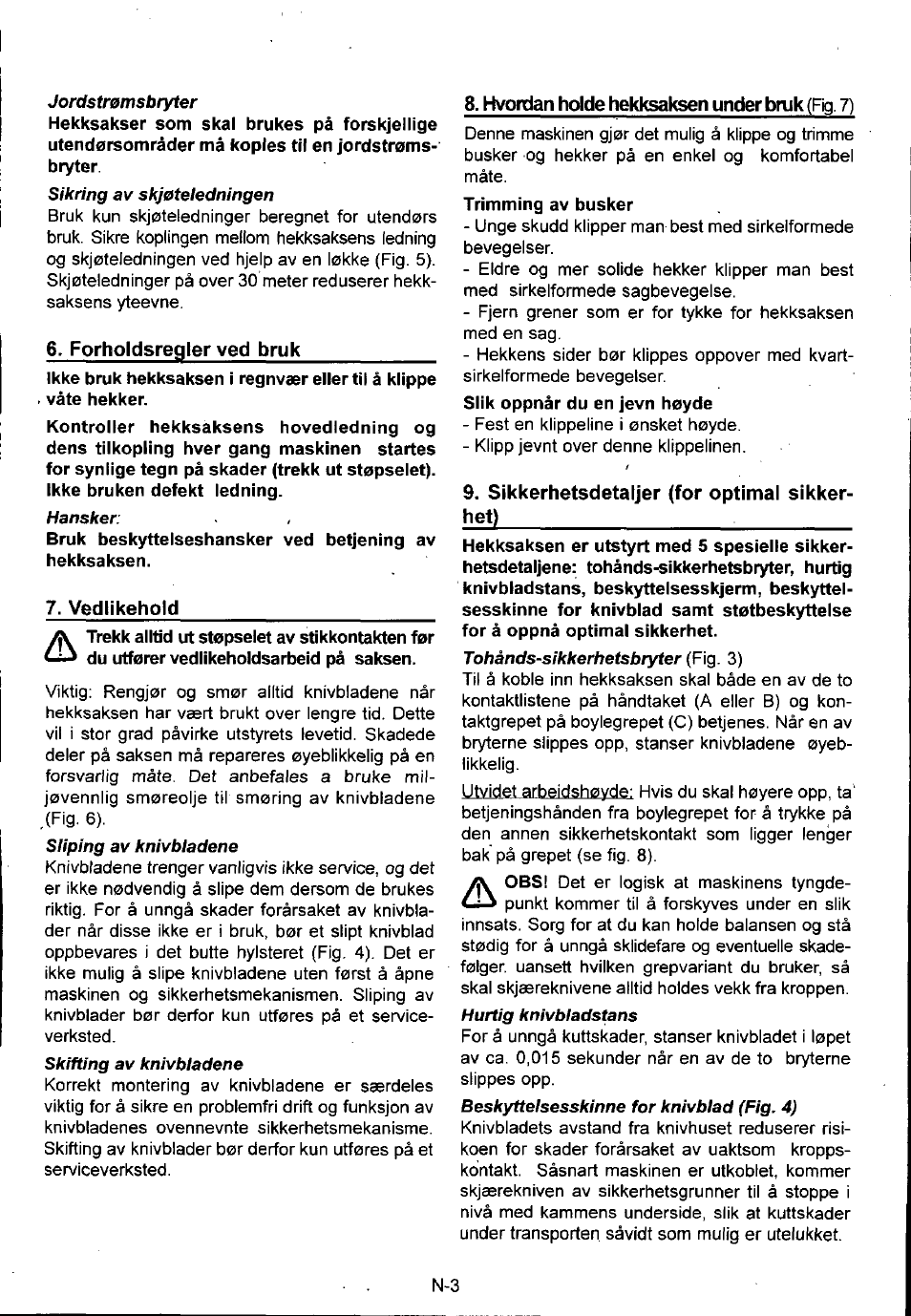 Husqvarna 600H User Manual | Page 41 / 54