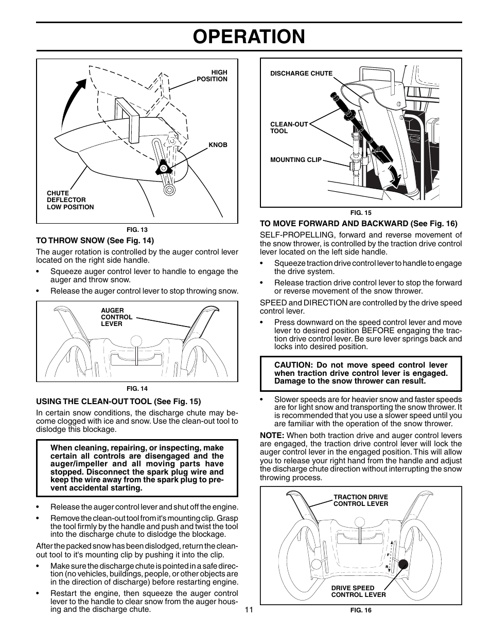 Operation | Husqvarna 524STE User Manual | Page 11 / 32