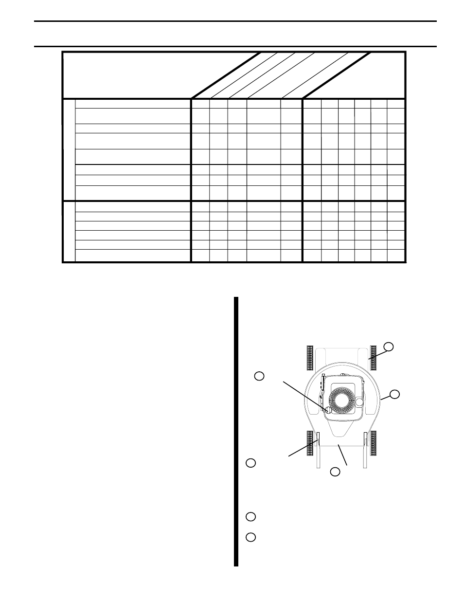 Customer responsibilities, General recommendations, Lubrication chart | Husqvarna 560sr User Manual | Page 9 / 22