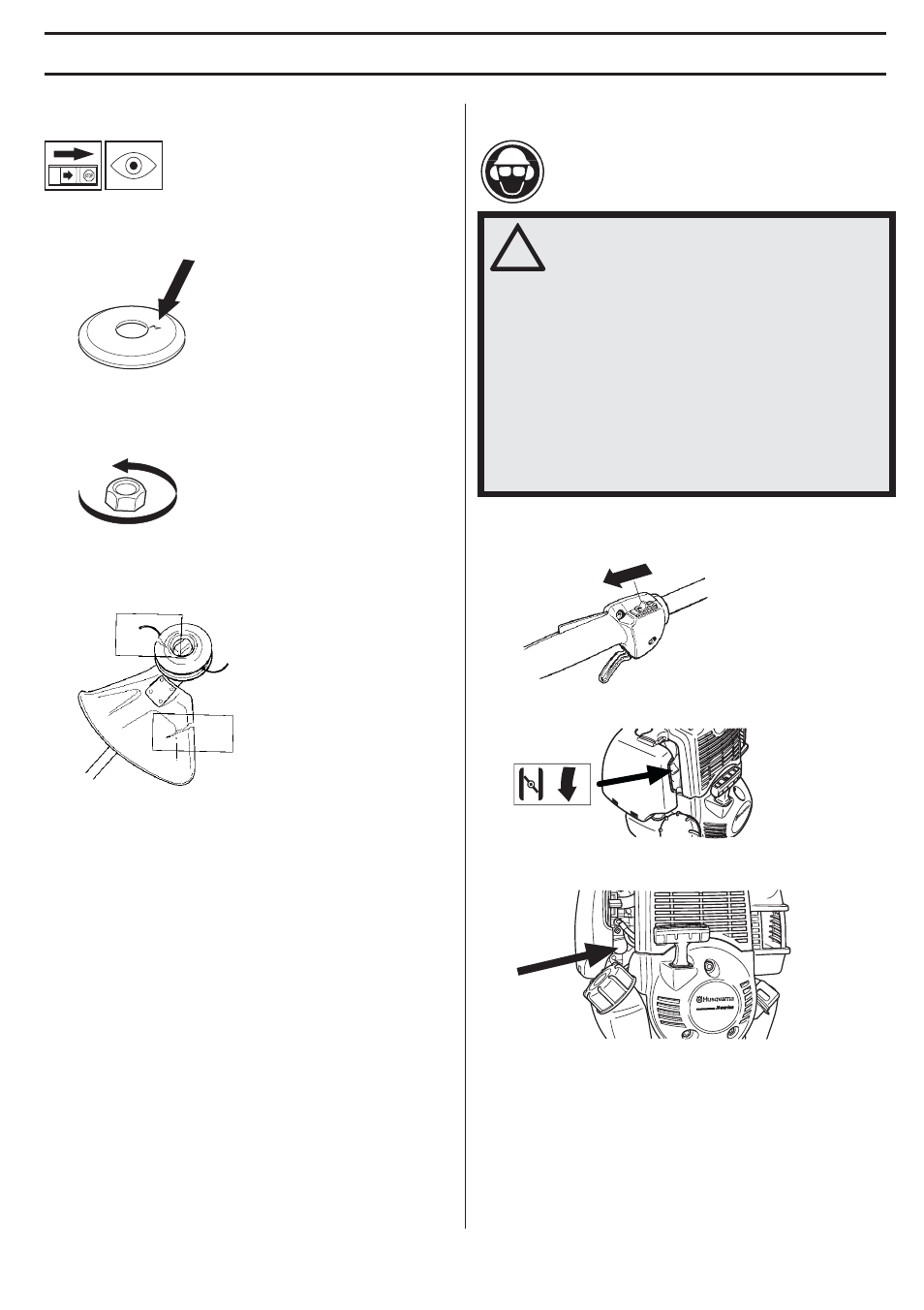 Check before starting, Starting and stopping, Cold engine | Husqvarna 324LX-Series User Manual | Page 15 / 36
