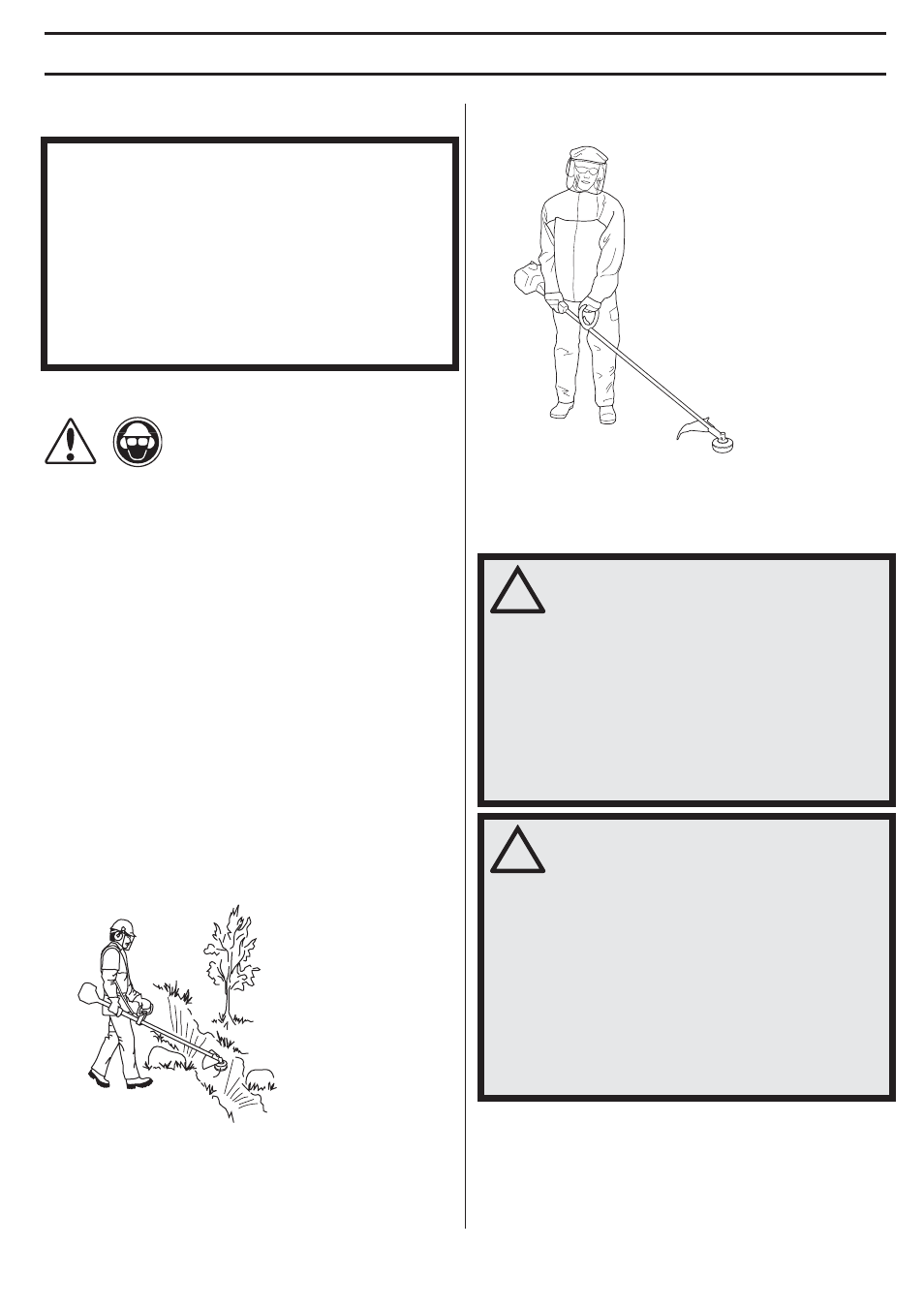 General working instructions, Basic safety rules, Working techniques | Husqvarna 324LX-Series User Manual | Page 17 / 36