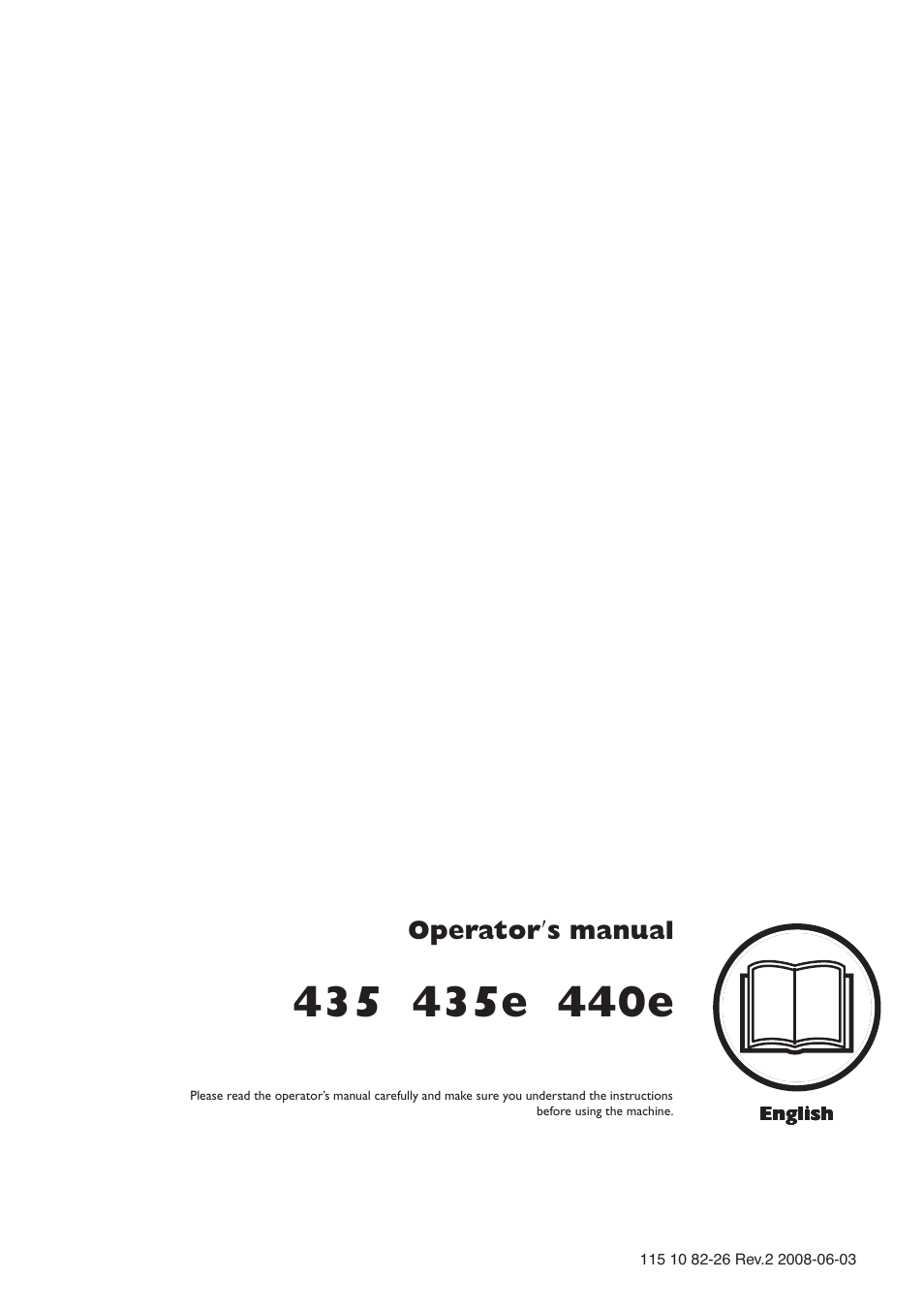 Husqvarna 440e User Manual | 44 pages