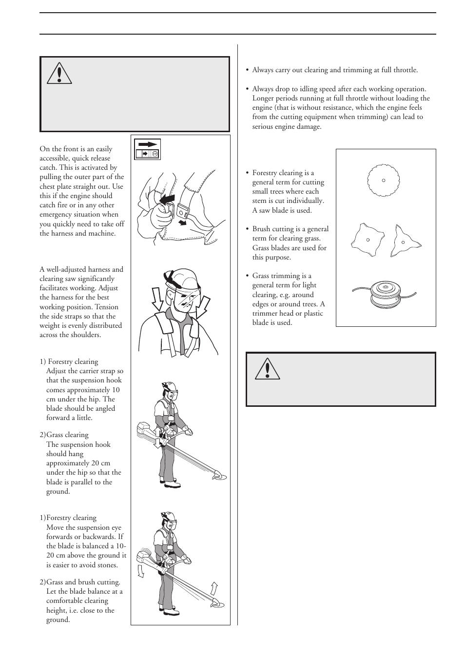 Safety instructions | Husqvarna 232R User Manual | Page 11 / 30