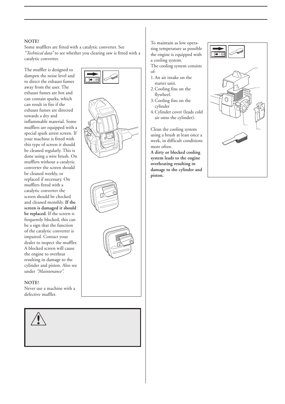 Maintenance | Husqvarna 232R User Manual | Page 25 / 30