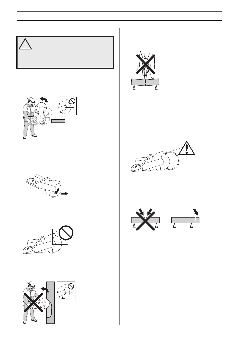 Kickback, Transport and storage, Operating | Husqvarna Cut-n-Break K 760 User Manual | Page 15 / 28