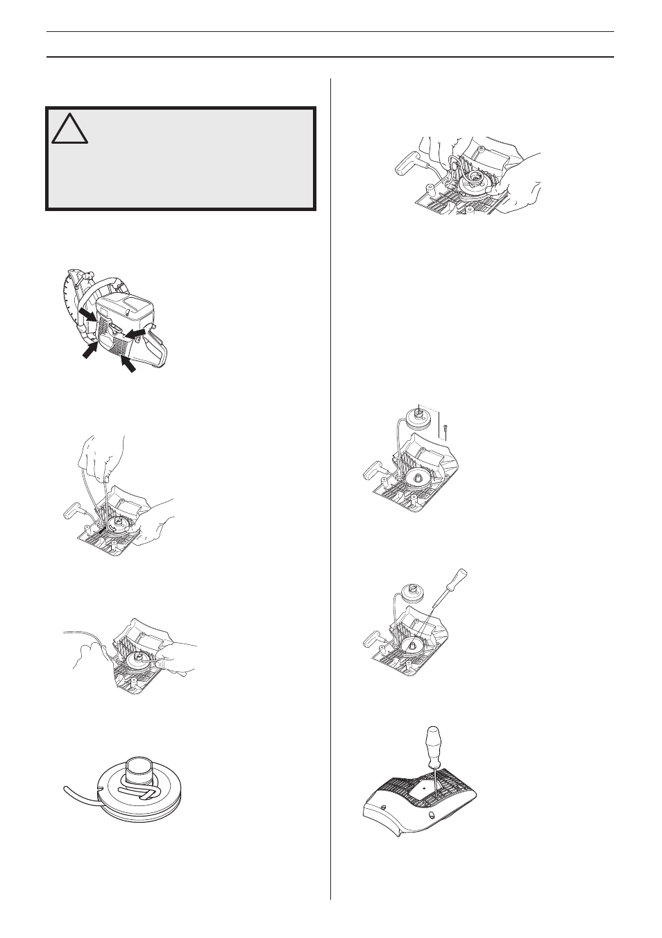 Starter, Maintenance | Husqvarna Cut-n-Break K 760 User Manual | Page 21 / 28