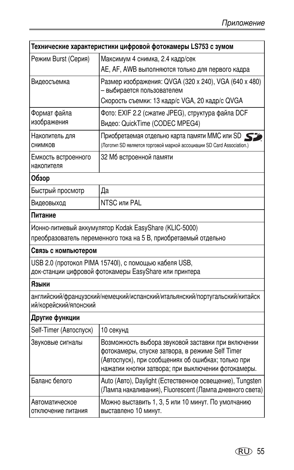 Kodak LS753 User Manual | Page 61 / 73