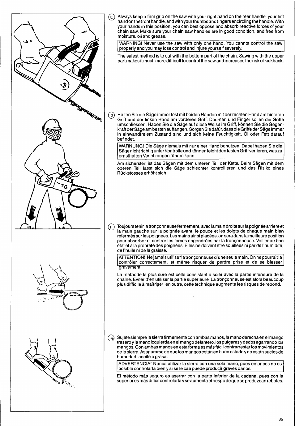 Husqvarna 2101xp User Manual | Page 35 / 42