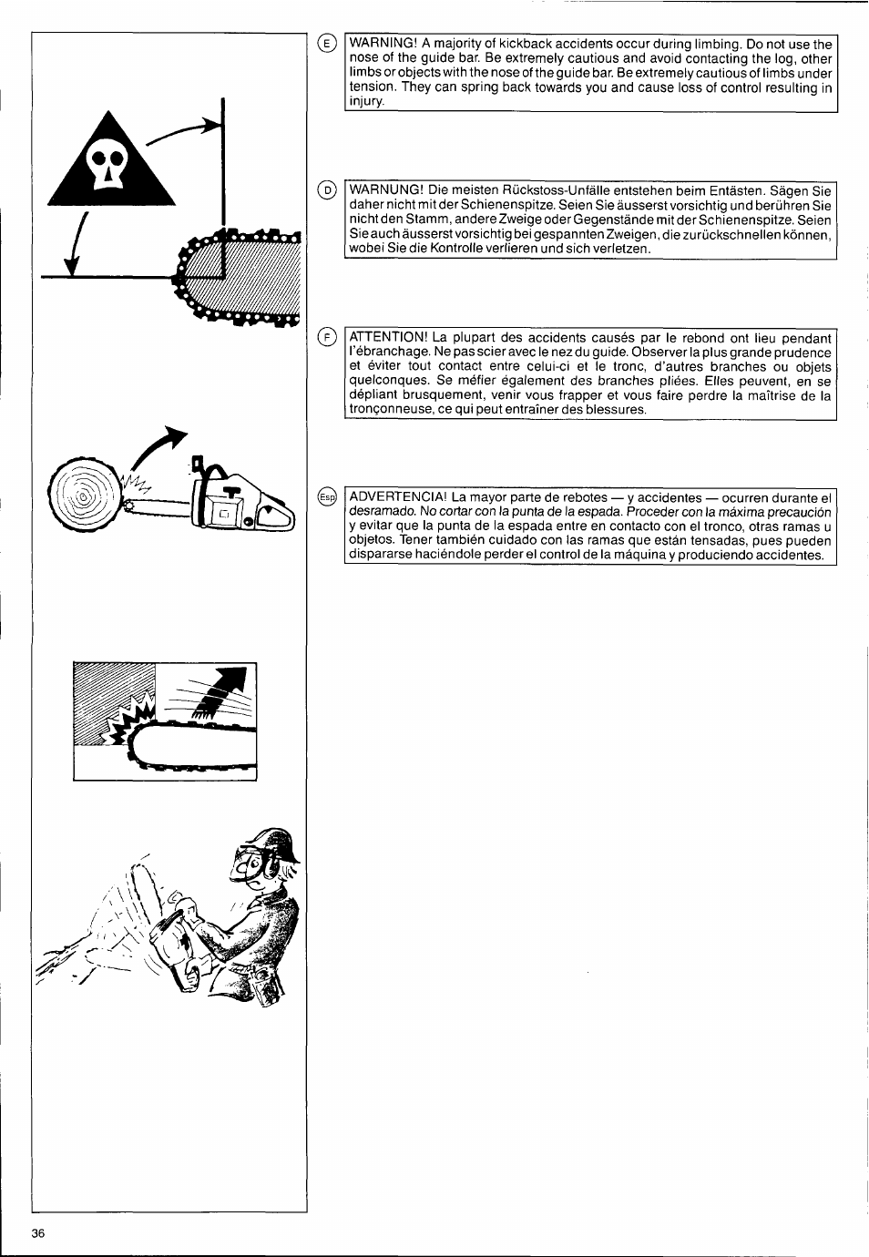 Husqvarna 2101xp User Manual | Page 36 / 42