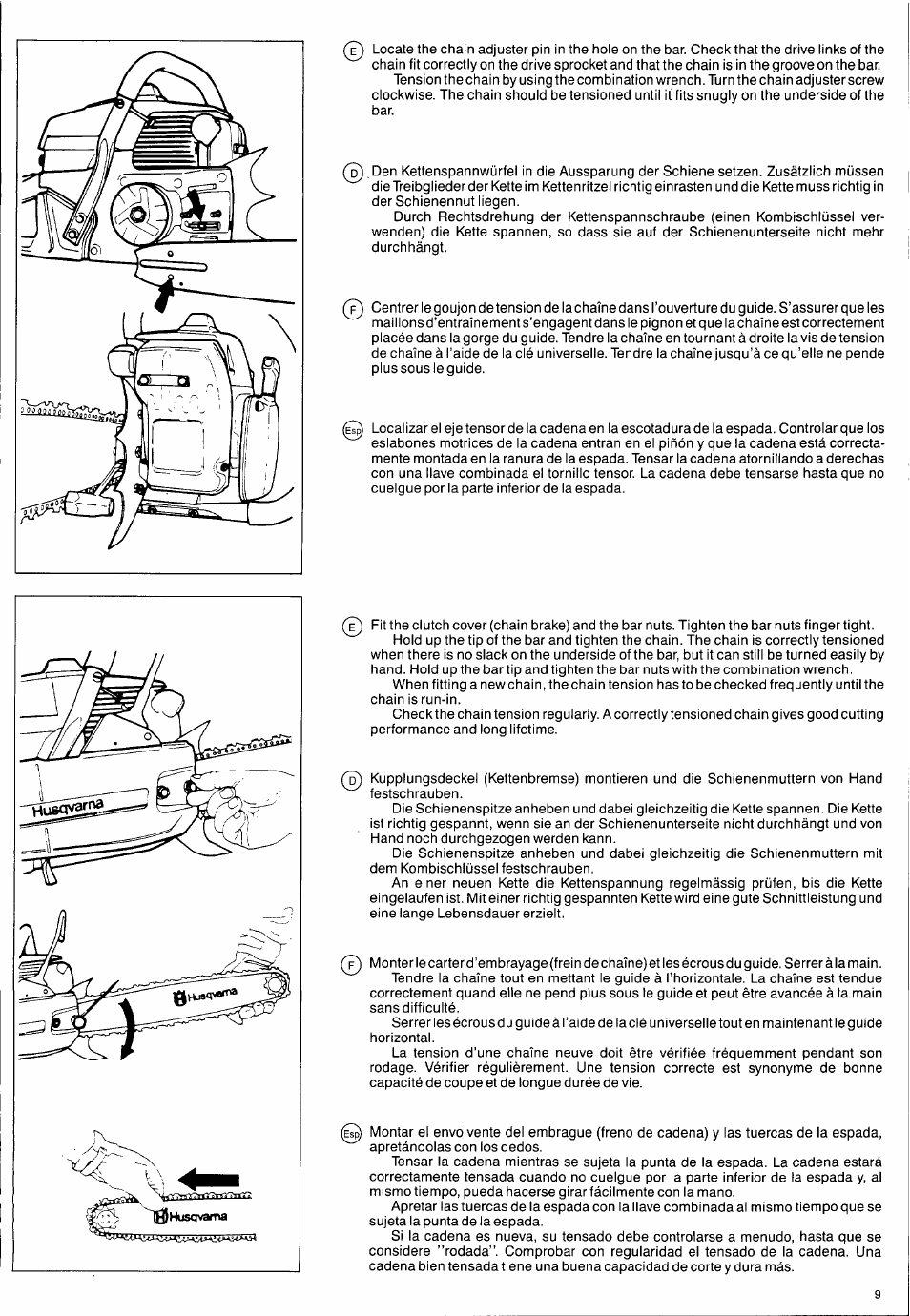 Husqvarna 2101xp User Manual | Page 9 / 42