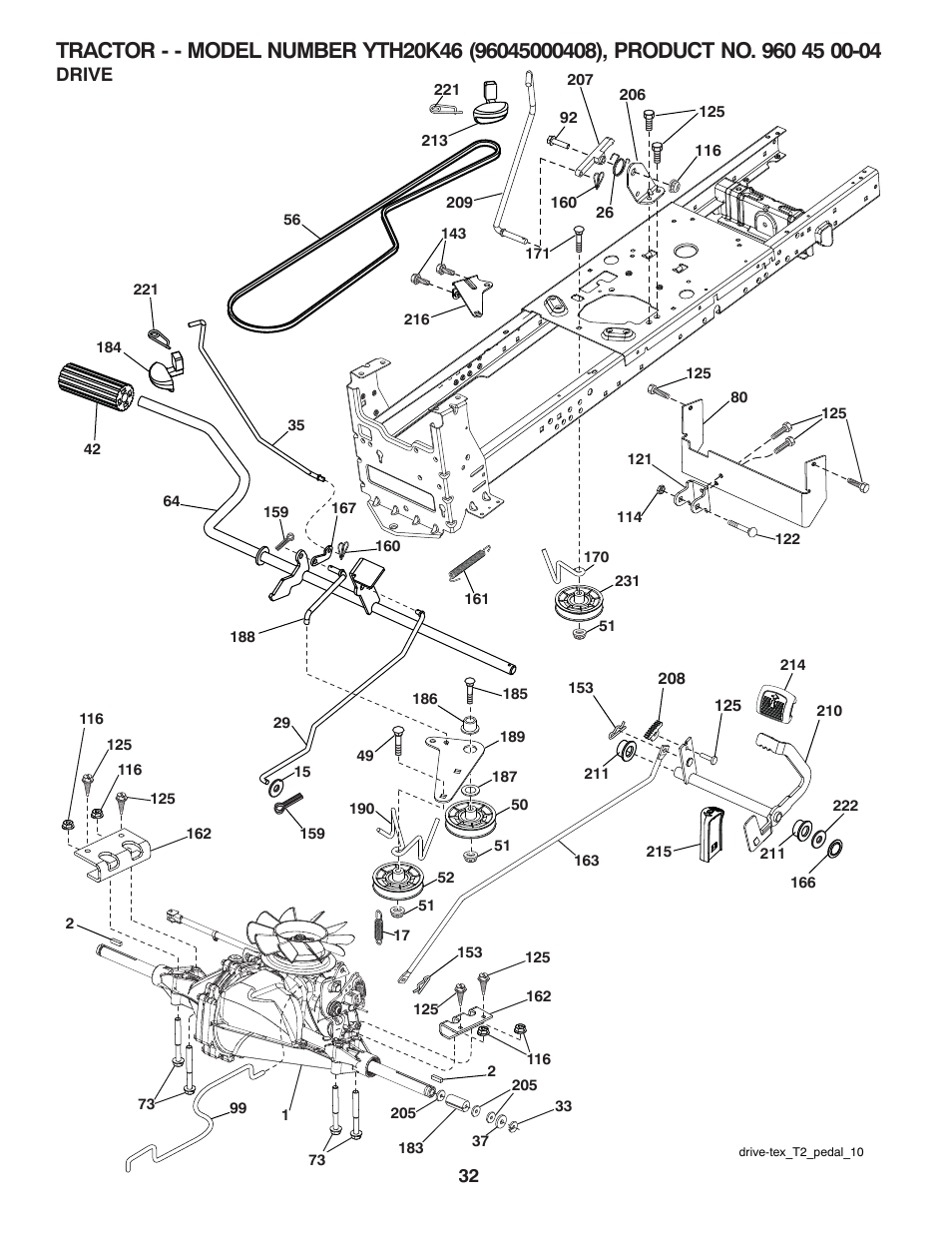 Drive | Husqvarna 532 42 20-50_R1 User Manual | Page 32 / 45