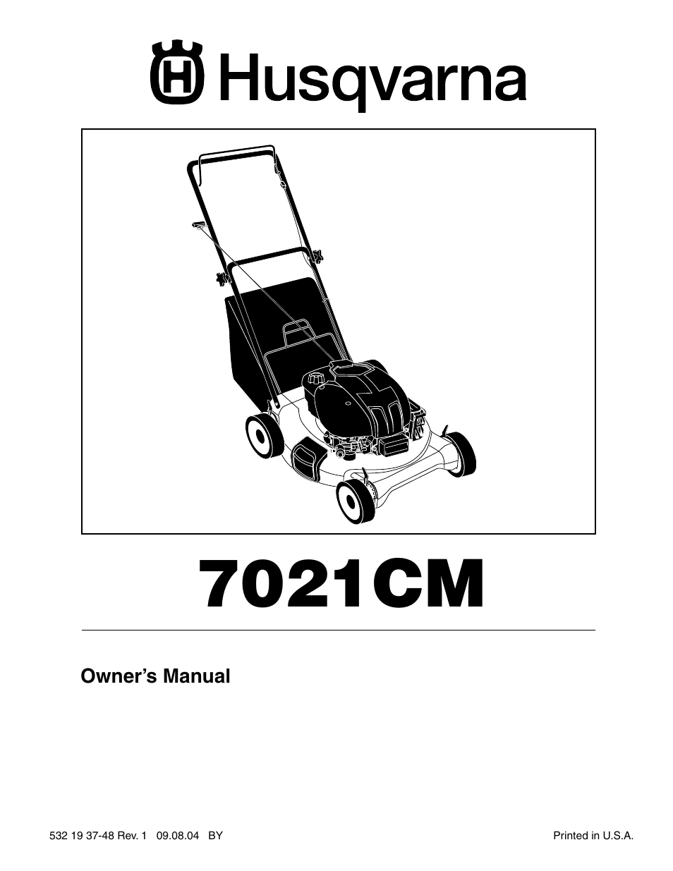 Husqvarna 7021CM User Manual | 18 pages