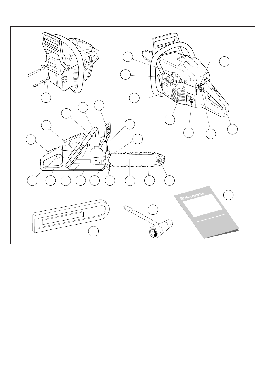 What is what | Husqvarna 340 User Manual | Page 24 / 36