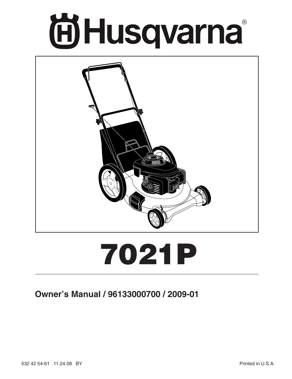 Husqvarna 7021P User Manual | 19 pages