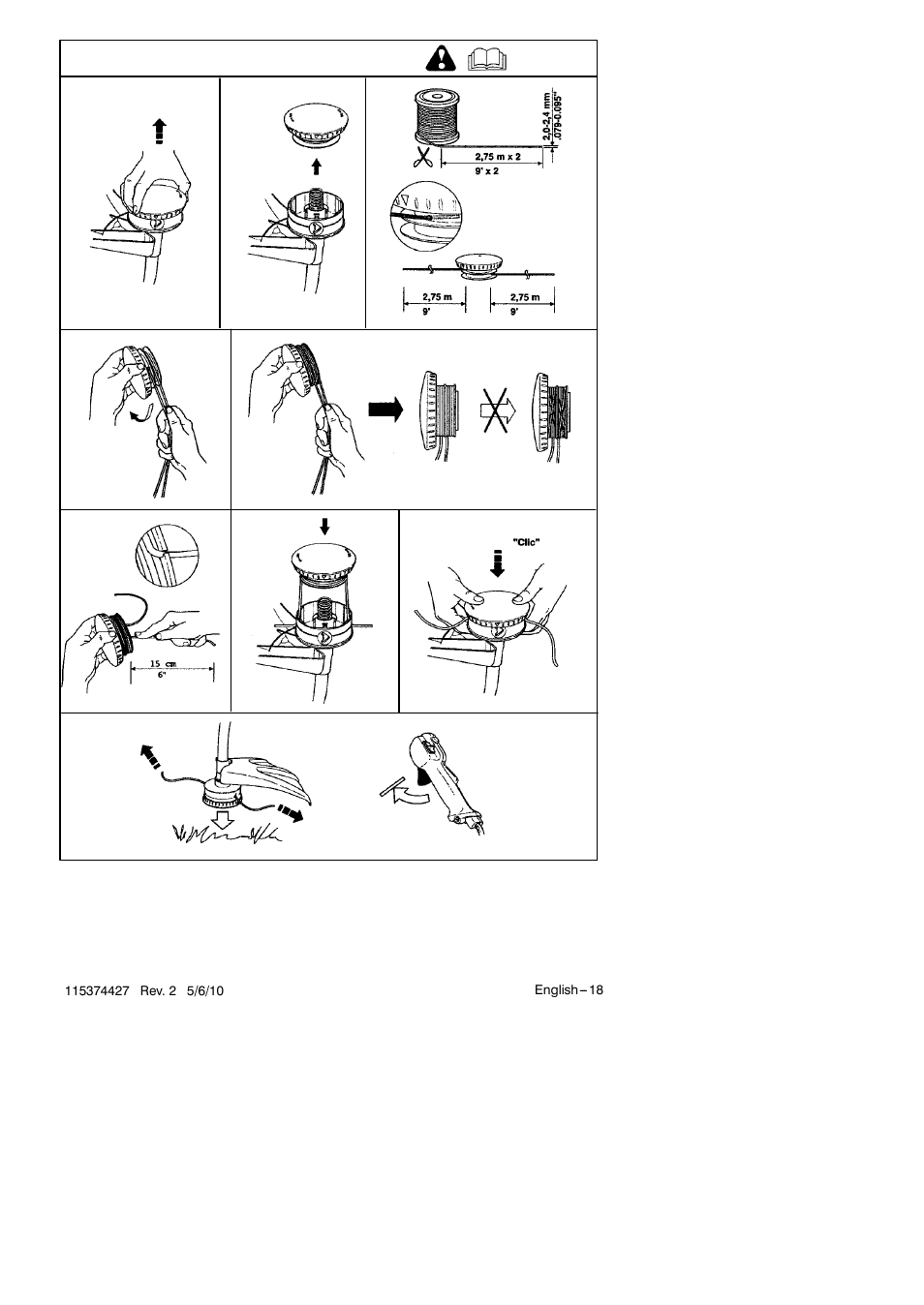 Husqvarna 124C User Manual | Page 18 / 68