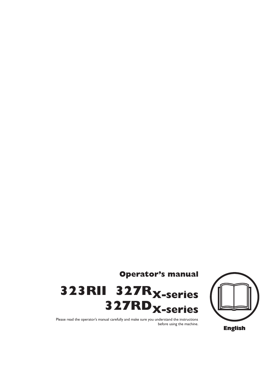 Husqvarna 327RD User Manual | 44 pages