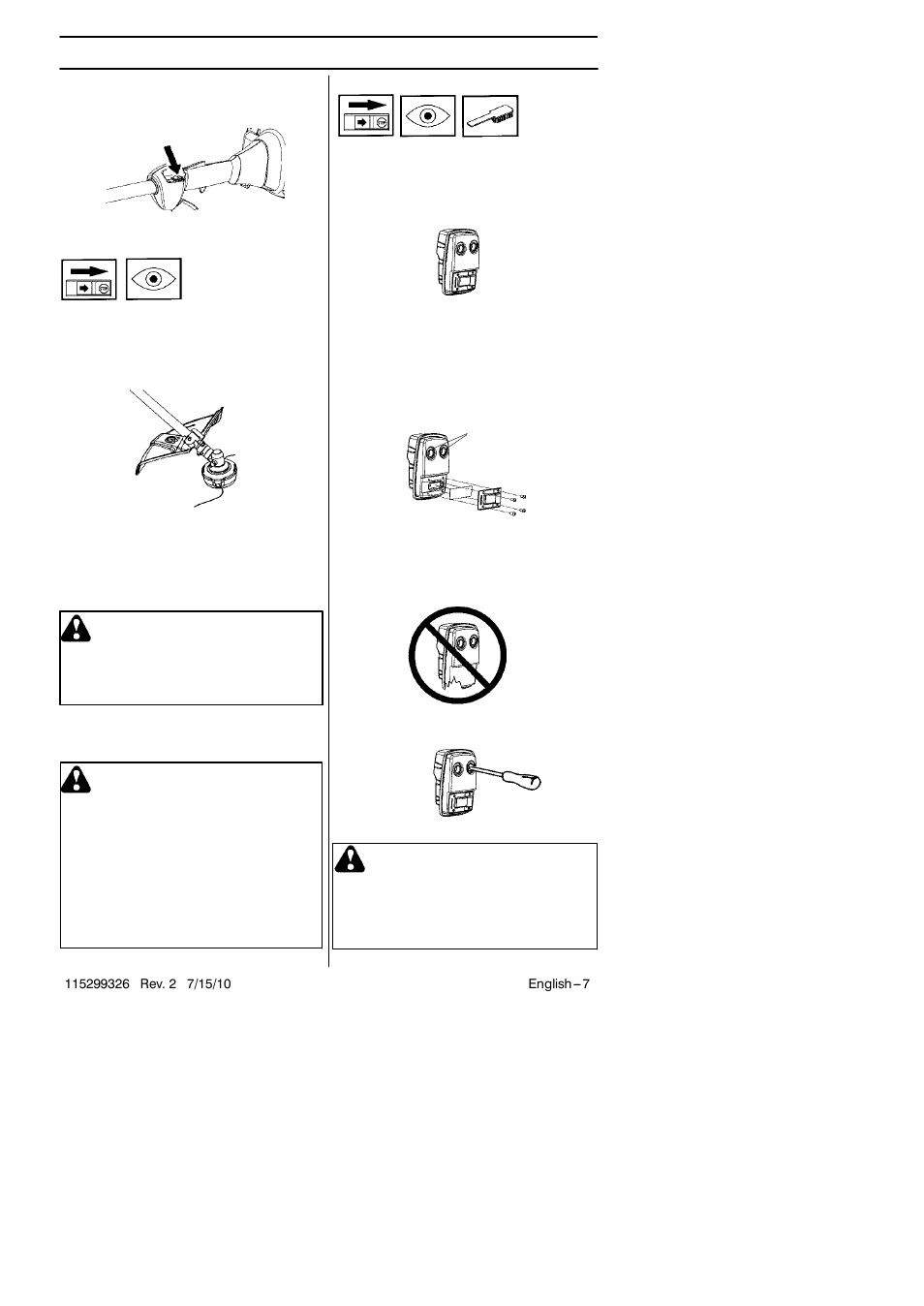 General safety precautions | Husqvarna Trimmer 128LDX User Manual | Page 7 / 24