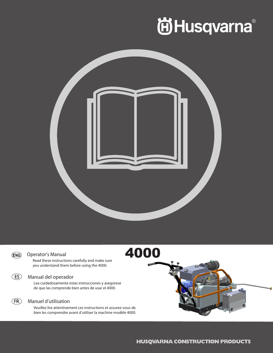 Husqvarna 4000 User Manual | 17 pages