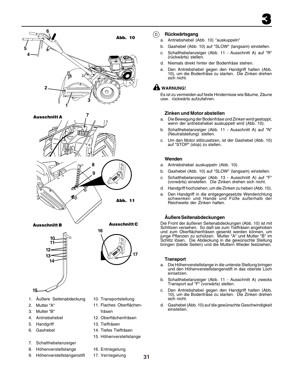 Husqvarna crt51 User Manual | Page 31 / 72