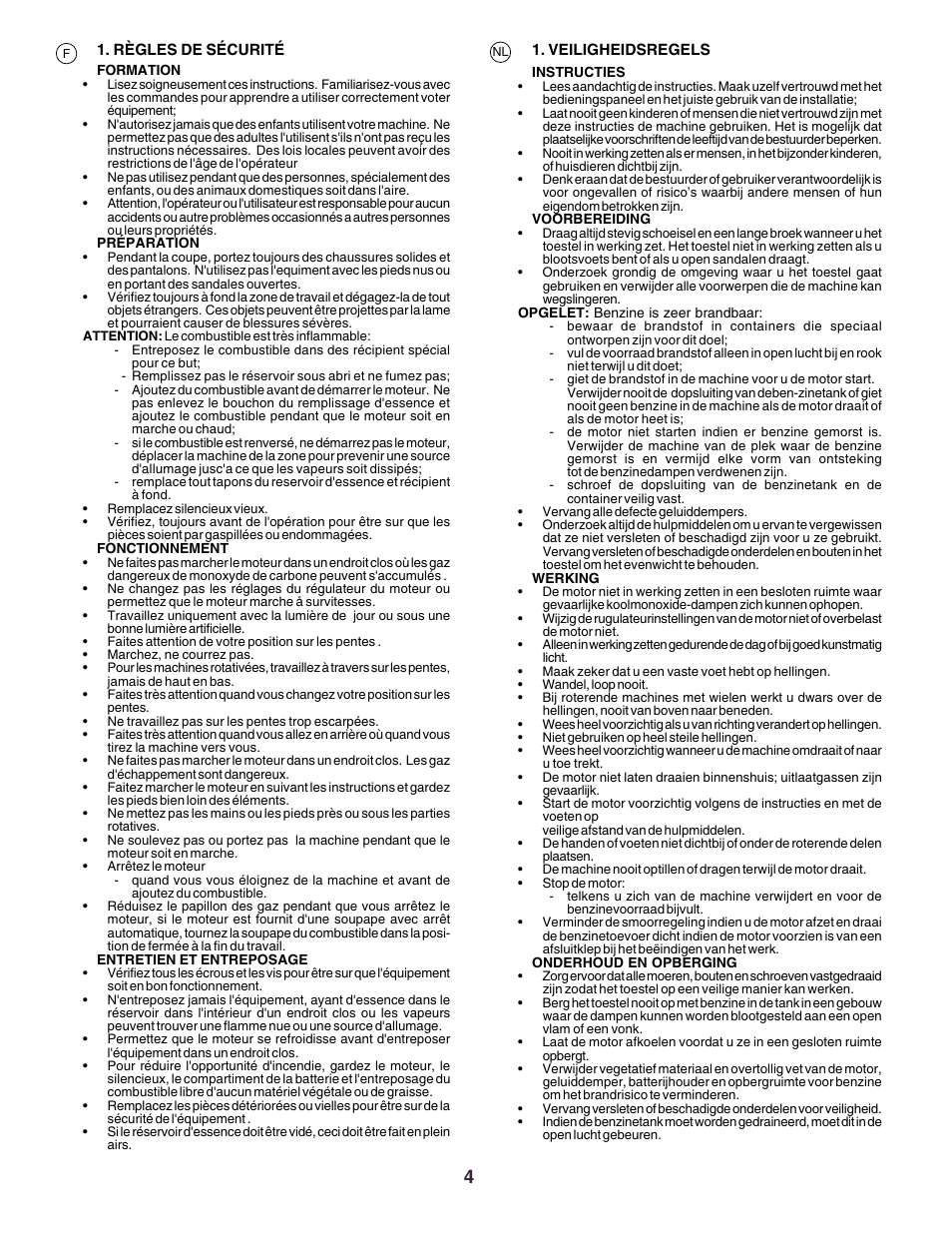 Husqvarna crt51 User Manual | Page 4 / 72
