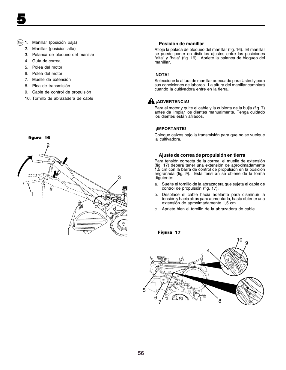 Husqvarna crt51 User Manual | Page 56 / 72