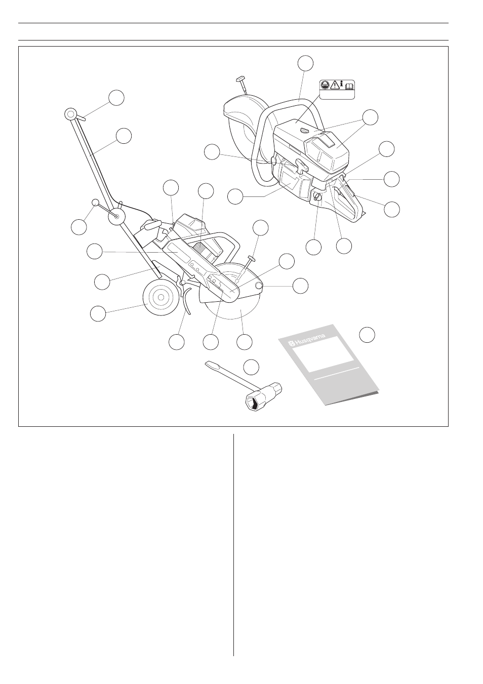 What is what, What is what on a power cutter | Husqvarna 268K User Manual | Page 12 / 24