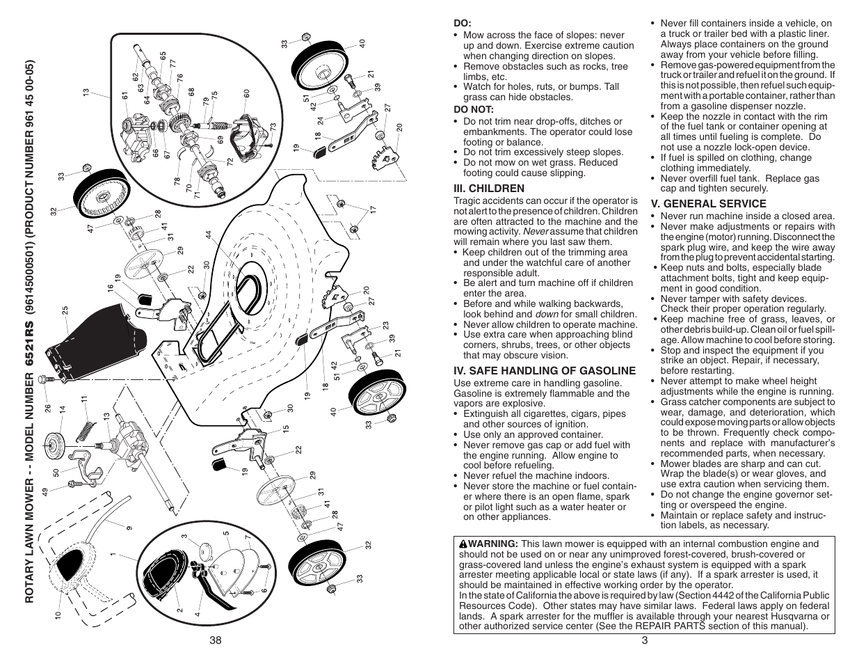 Husqvarna 532 41 44-89 User Manual | Page 3 / 23