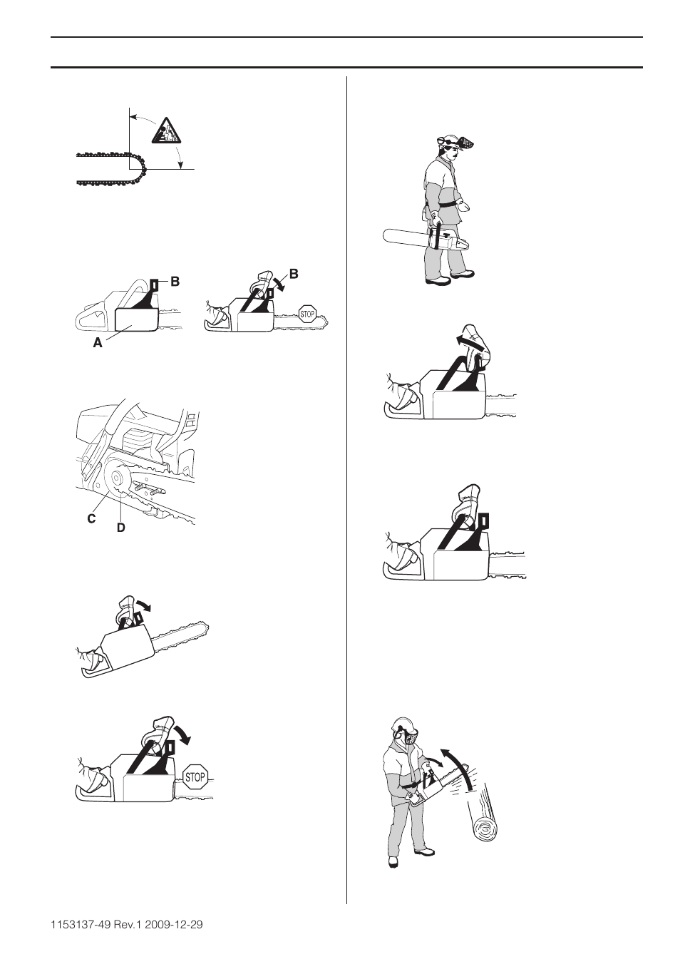 General safety precautions | Husqvarna 460 Rancher User Manual | Page 9 / 132