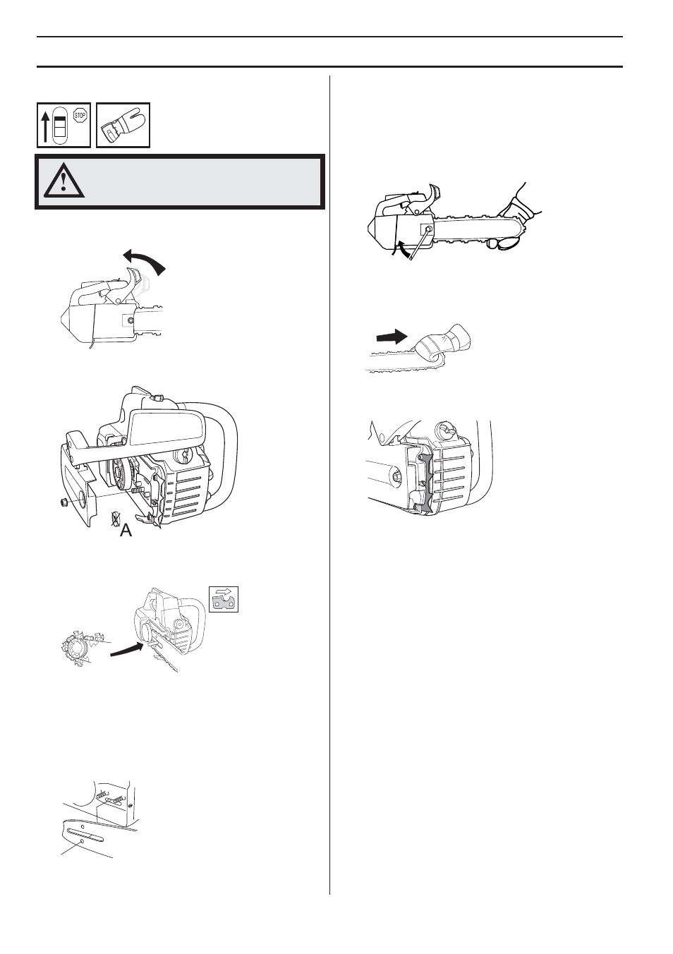 Fitting the bar and chain, Fitting a spike bumper, Assembly | Husqvarna 338XPT User Manual | Page 16 / 44