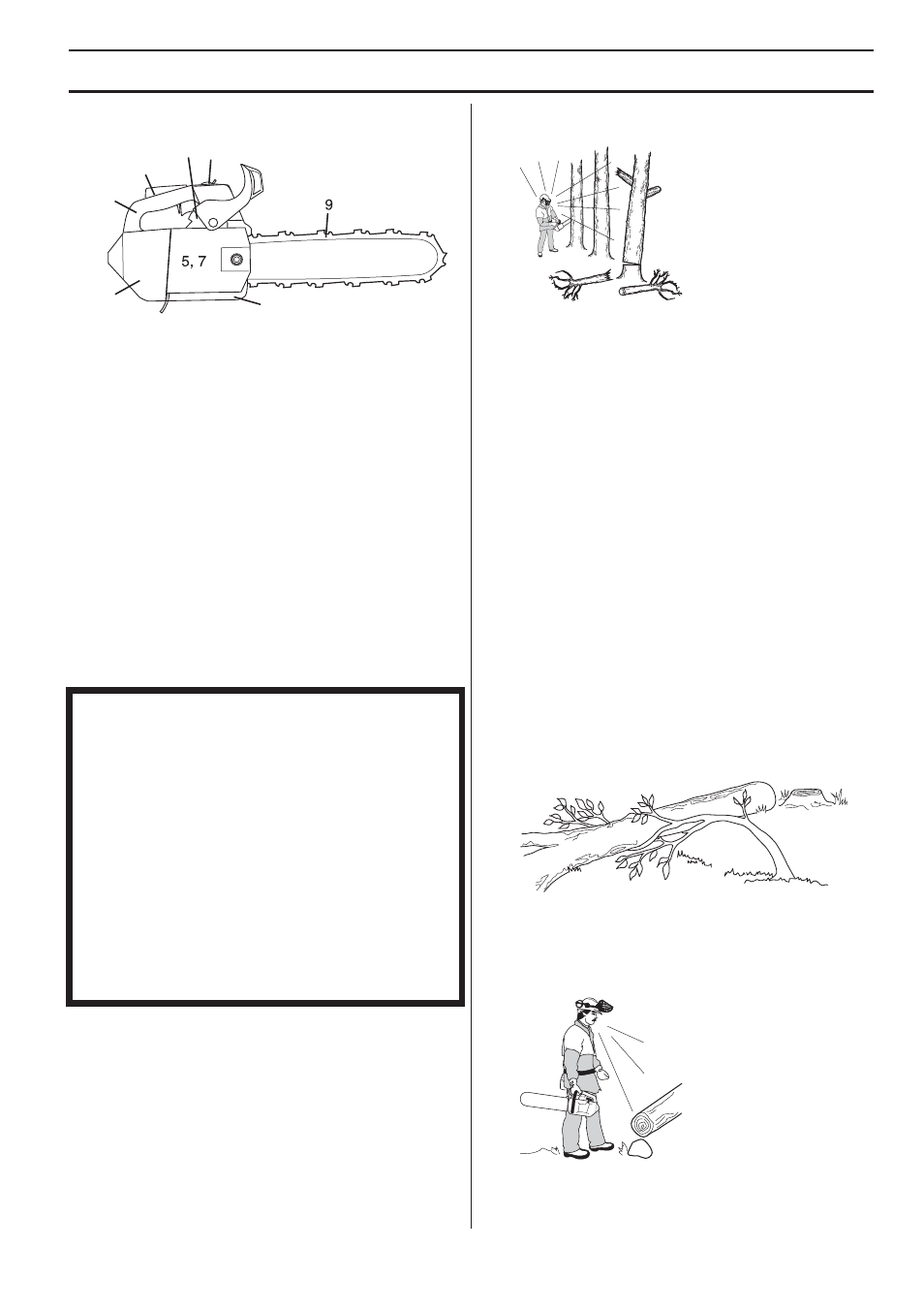 Before use, General working instructions, Basic safety rules | Working techniques | Husqvarna 338XPT User Manual | Page 21 / 44