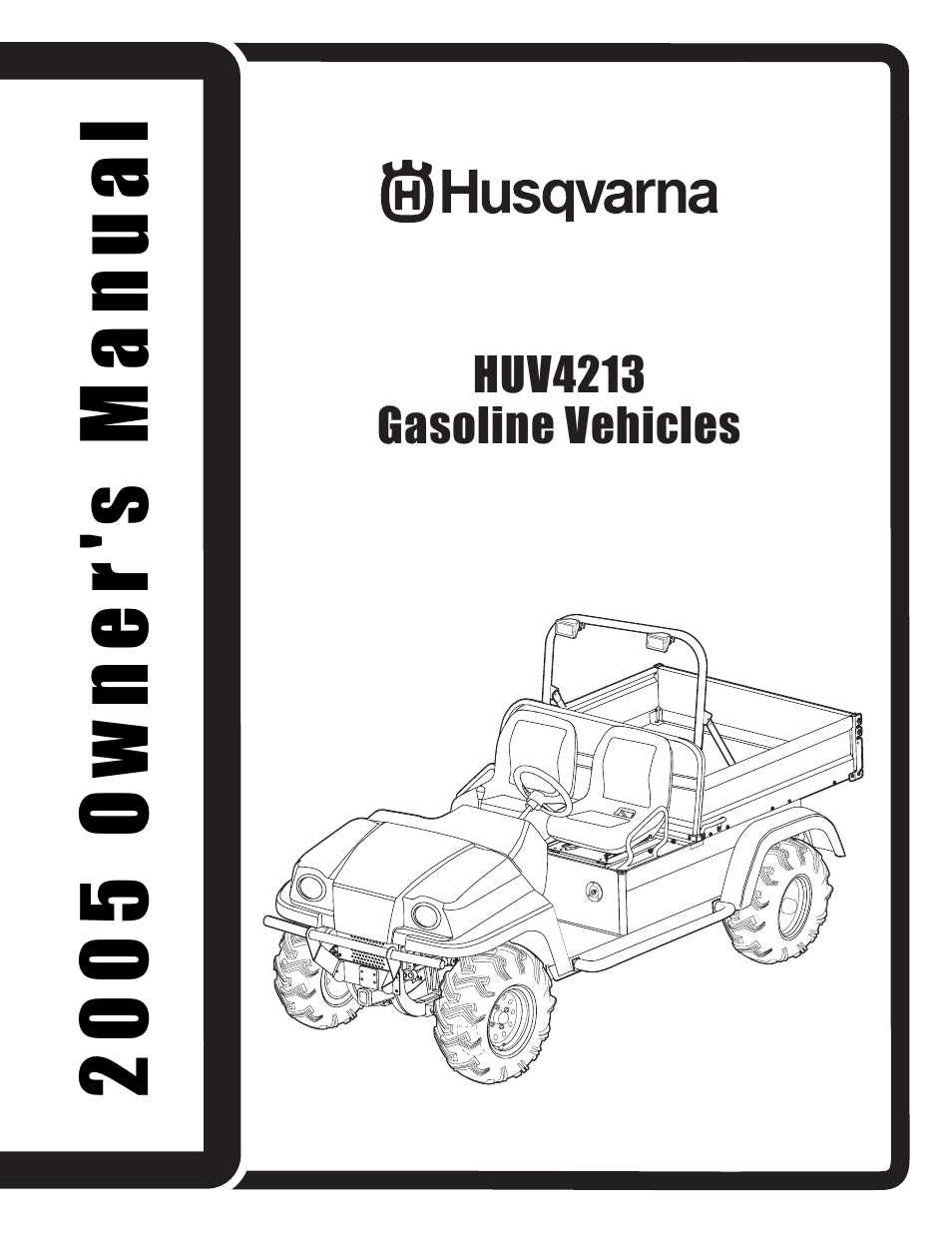 Husqvarna HUV4213 User Manual | 46 pages