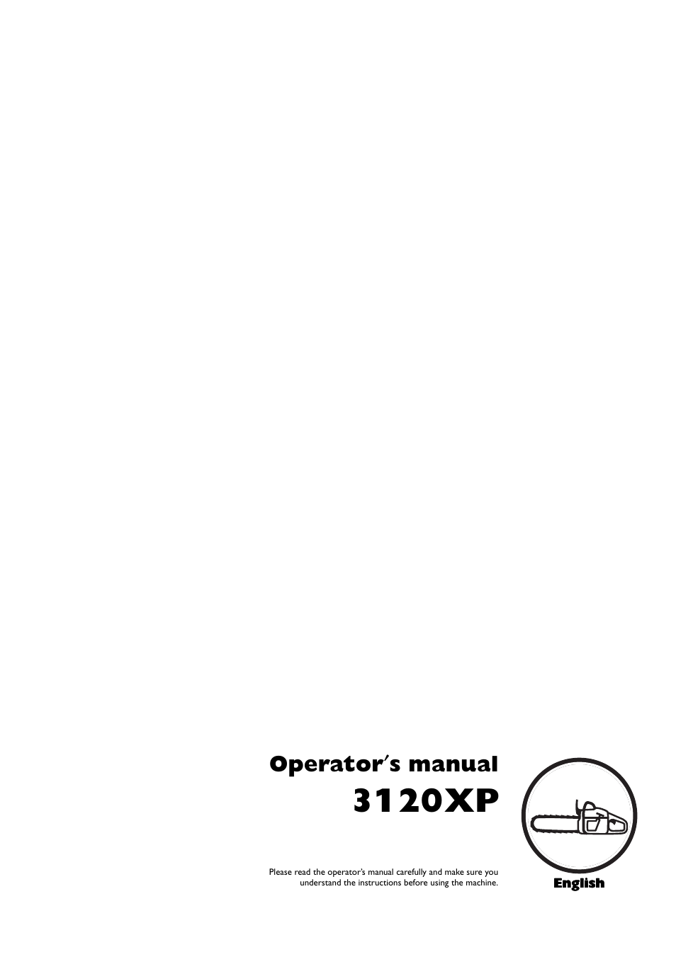 Husqvarna 3120XP User Manual | 36 pages