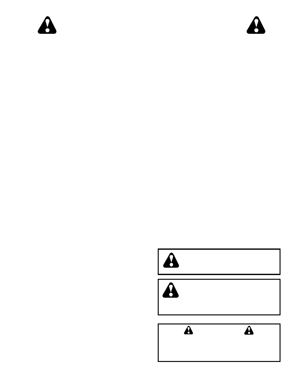 Safety rules, Warning | Husqvarna 600CRT User Manual | Page 2 / 28