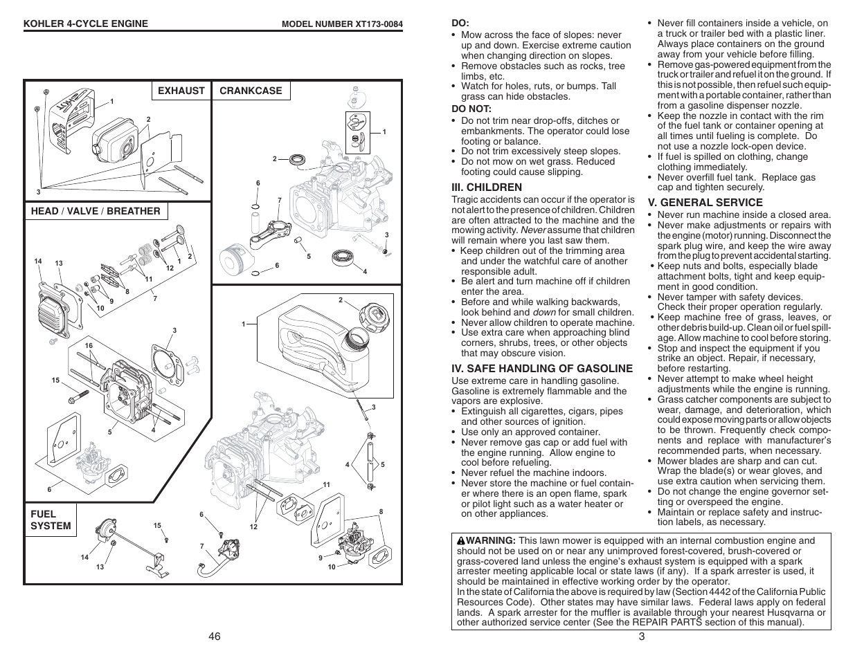 Husqvarna 917.377231 User Manual | Page 3 / 24