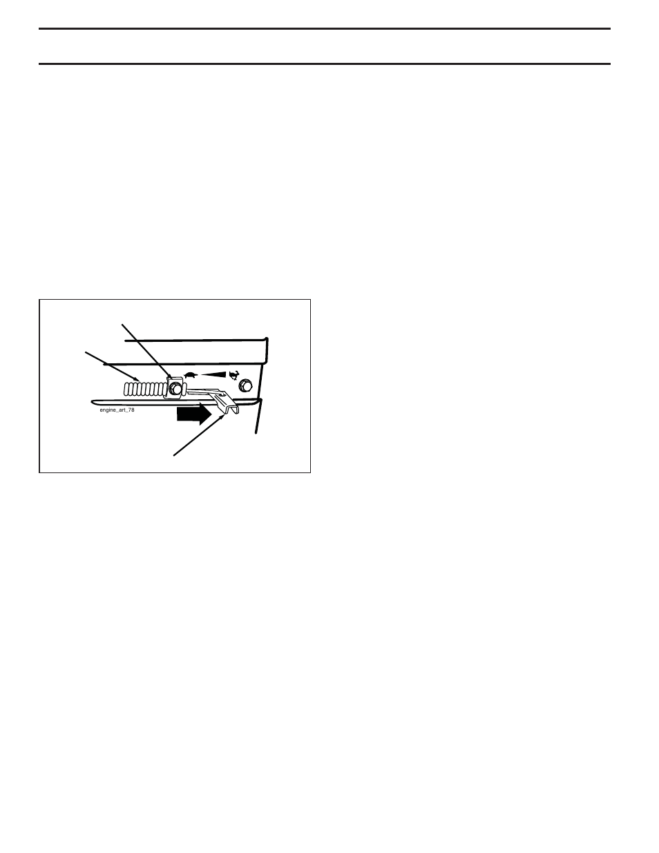 Service and adjustments, Engine | Husqvarna 700DRT User Manual | Page 18 / 28