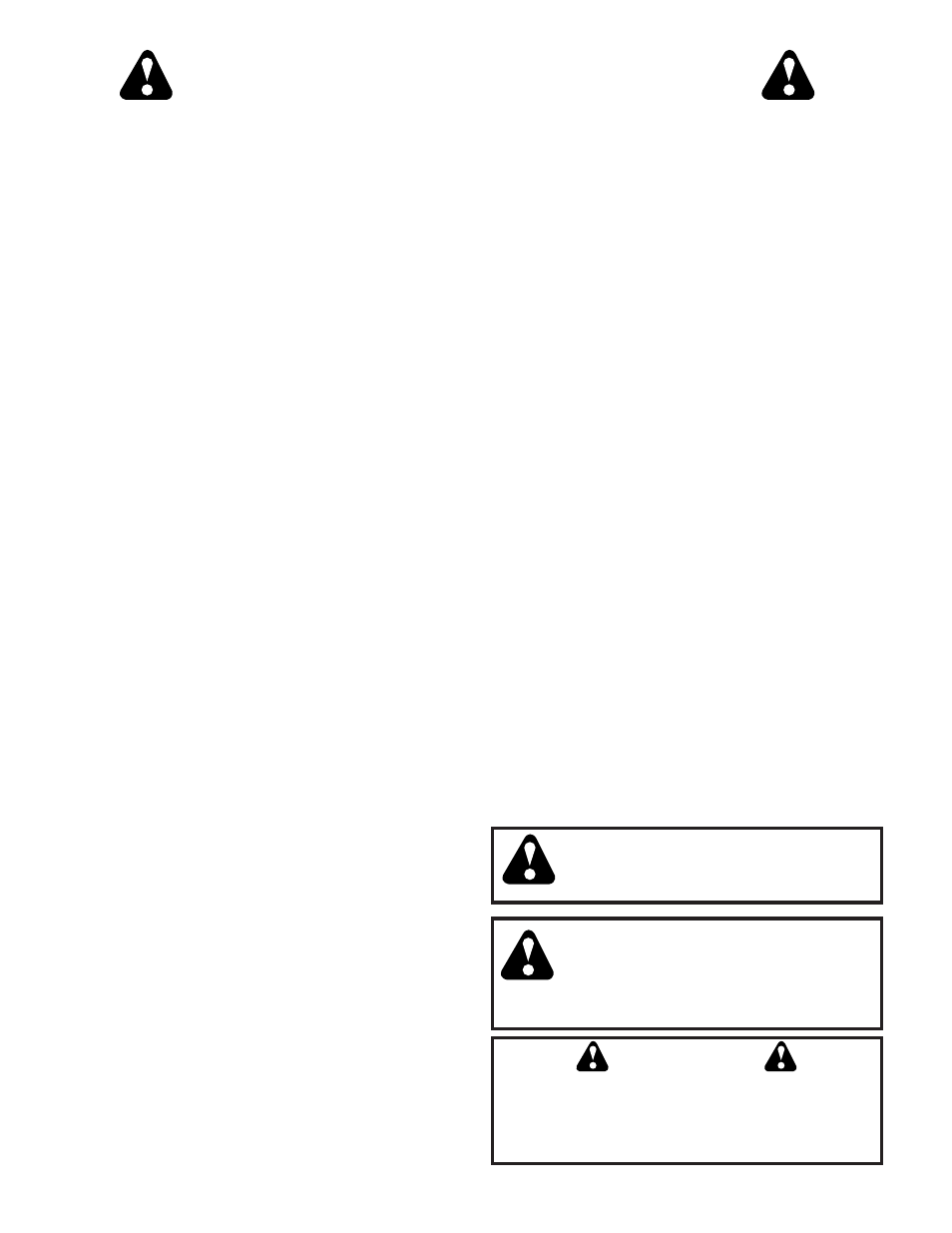 Safety rules, Warning | Husqvarna 700DRT User Manual | Page 2 / 28