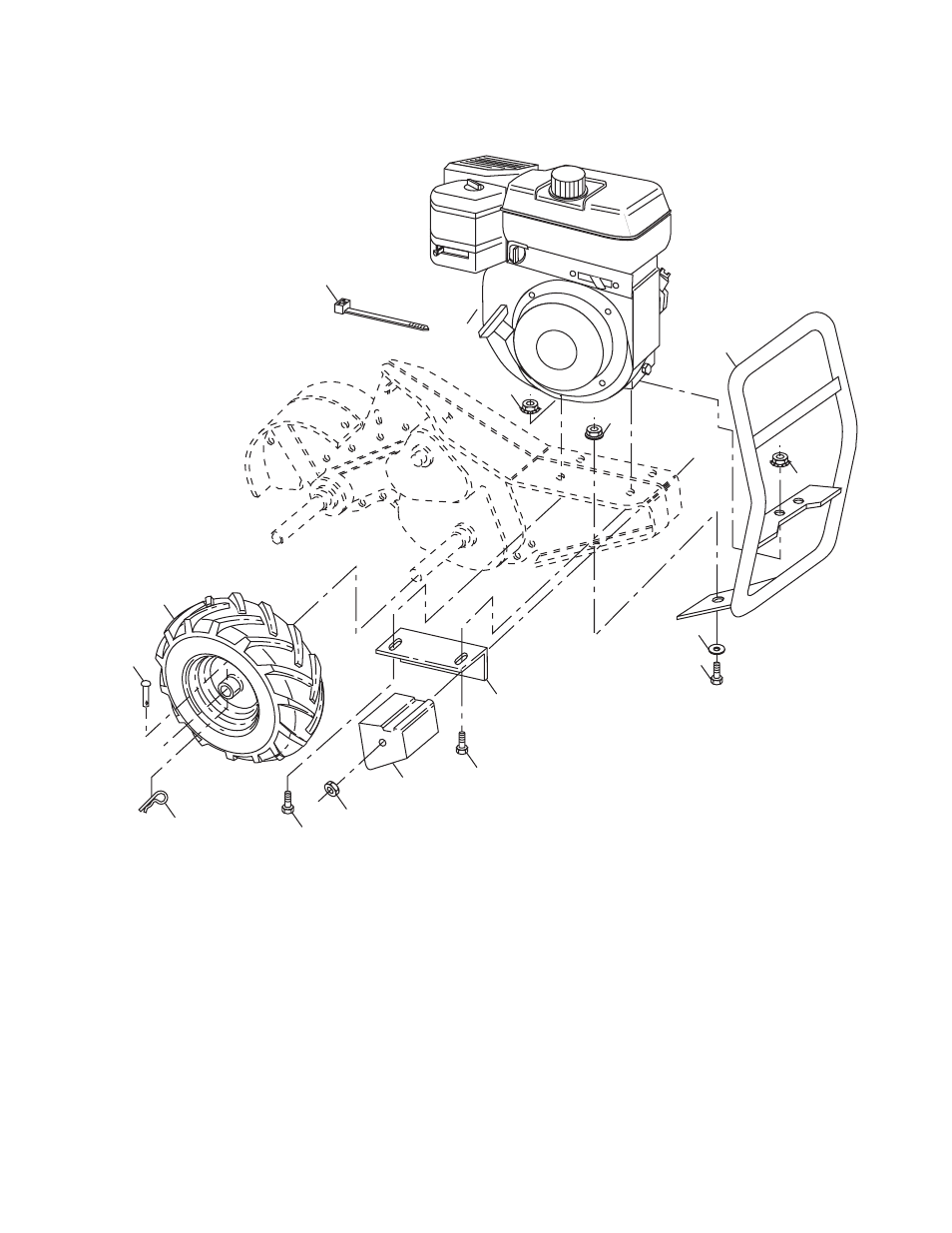 Mainframe, right side, Repair parts | Husqvarna 700DRT User Manual | Page 23 / 28