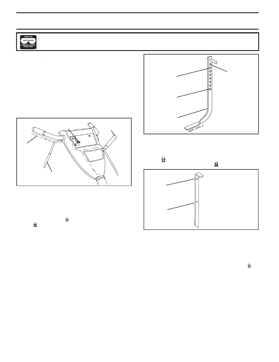 Operation, How to use your tiller, Stopping (see fig. 9) | Tine operation - with wheel drive, Forward - wheels only/tines stopped, Reverse - wheels only/tines stopped, Hard to shift gears, Depth stake (see fig. 10), Tilling (see fig. 12), Drag stake (see fig. 11) | Husqvarna 700DRT User Manual | Page 8 / 28