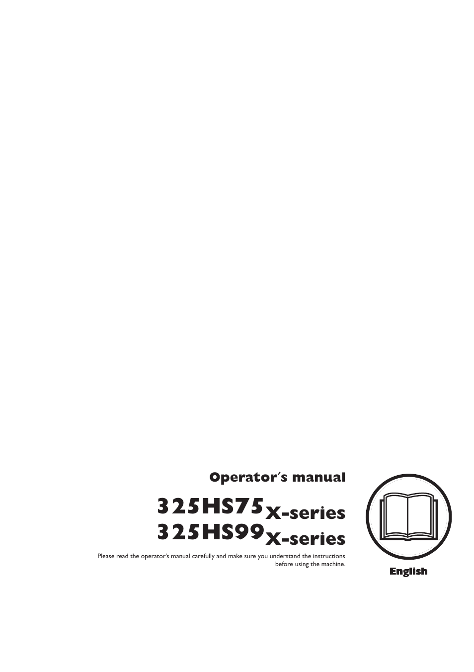 Husqvarna 325HS99X EN User Manual | 28 pages