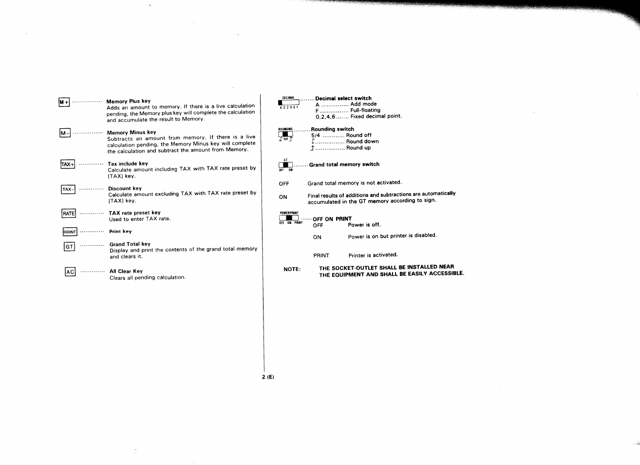 CITIZEN CX-80 User Manual | Page 3 / 32