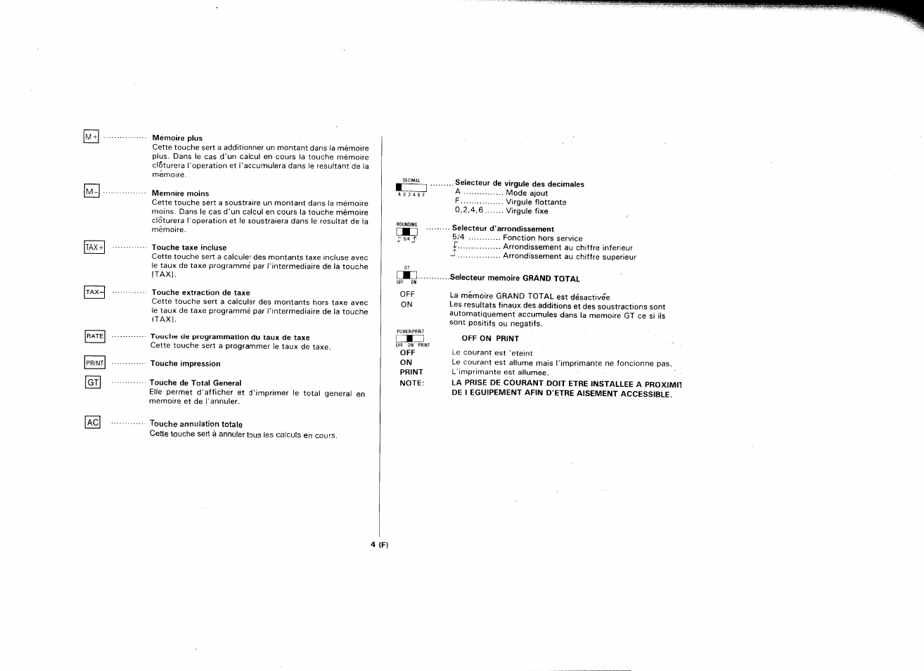 CITIZEN CX-80 User Manual | Page 5 / 32