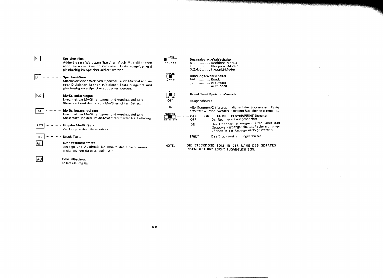 CITIZEN CX-80 User Manual | Page 7 / 32